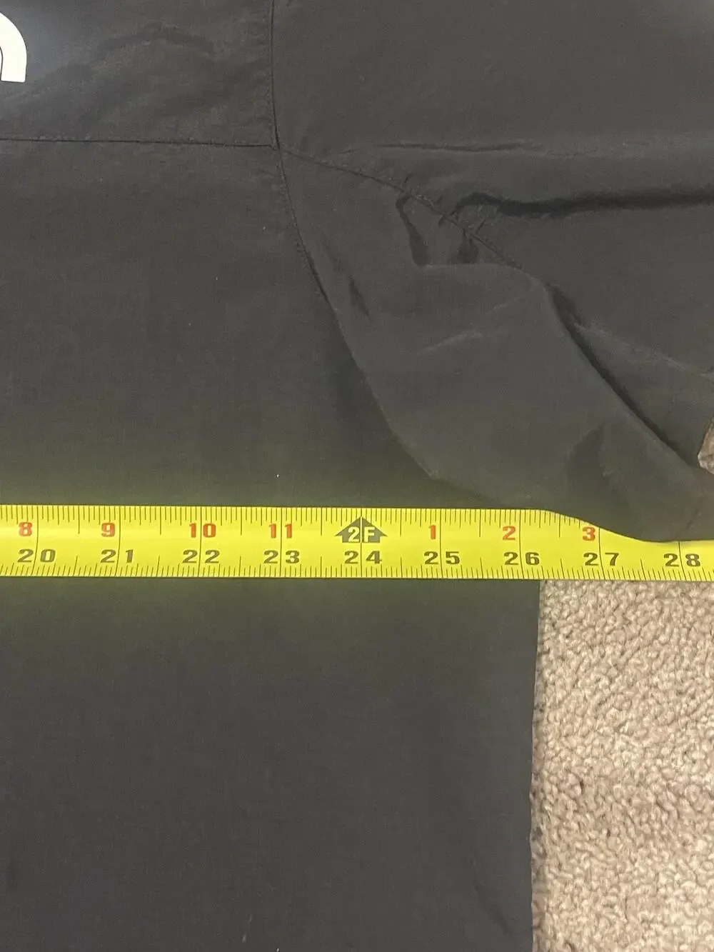 The North Face Shirt Mens 2XL Black Short Sleeve Button Front Outdoor Hiking